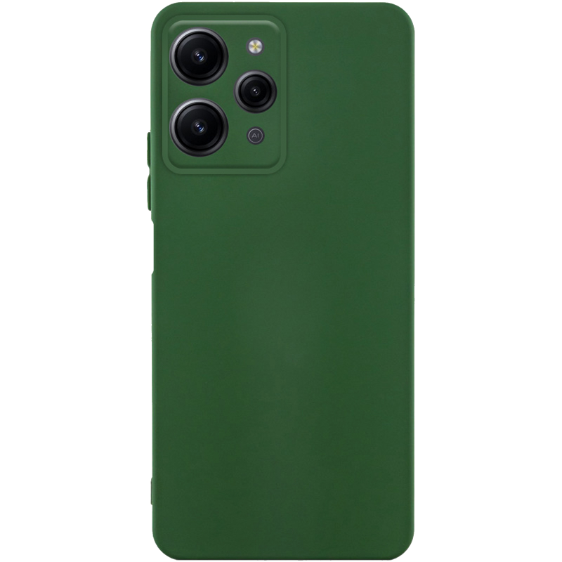 Чохол Silicone Cover Ummi Lakshmi Full Camera (AA) для Xiaomi Redmi 12, Зелений / Cyprus Green, Силікон, купити оптом з доставкою