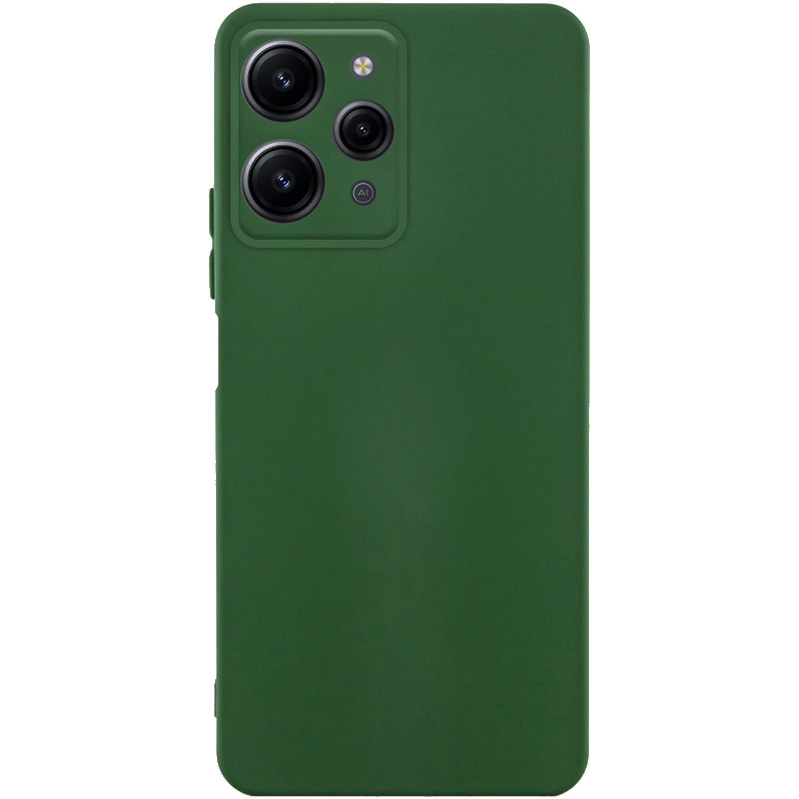 Чохол Silicone Cover Ummi Lakshmi Full Camera (AA) для Xiaomi Redmi 12, Зелений / Cyprus Green, Силікон, купити оптом з доставкою