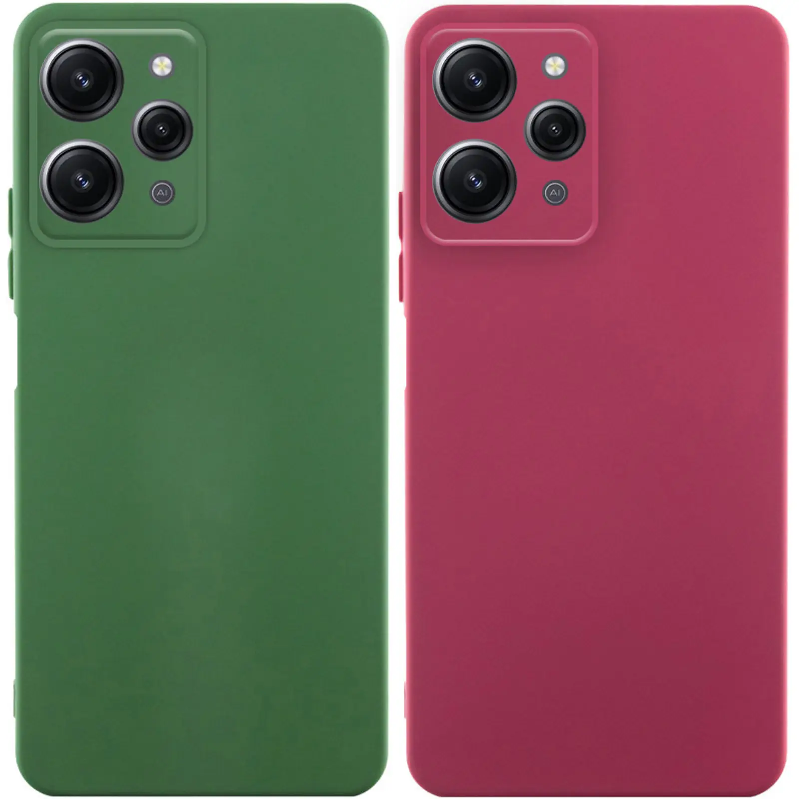 Чохол Silicone Cover Ummi Lakshmi Full Camera (AA) для Xiaomi Redmi 12, Силікон, купити оптом з доставкою