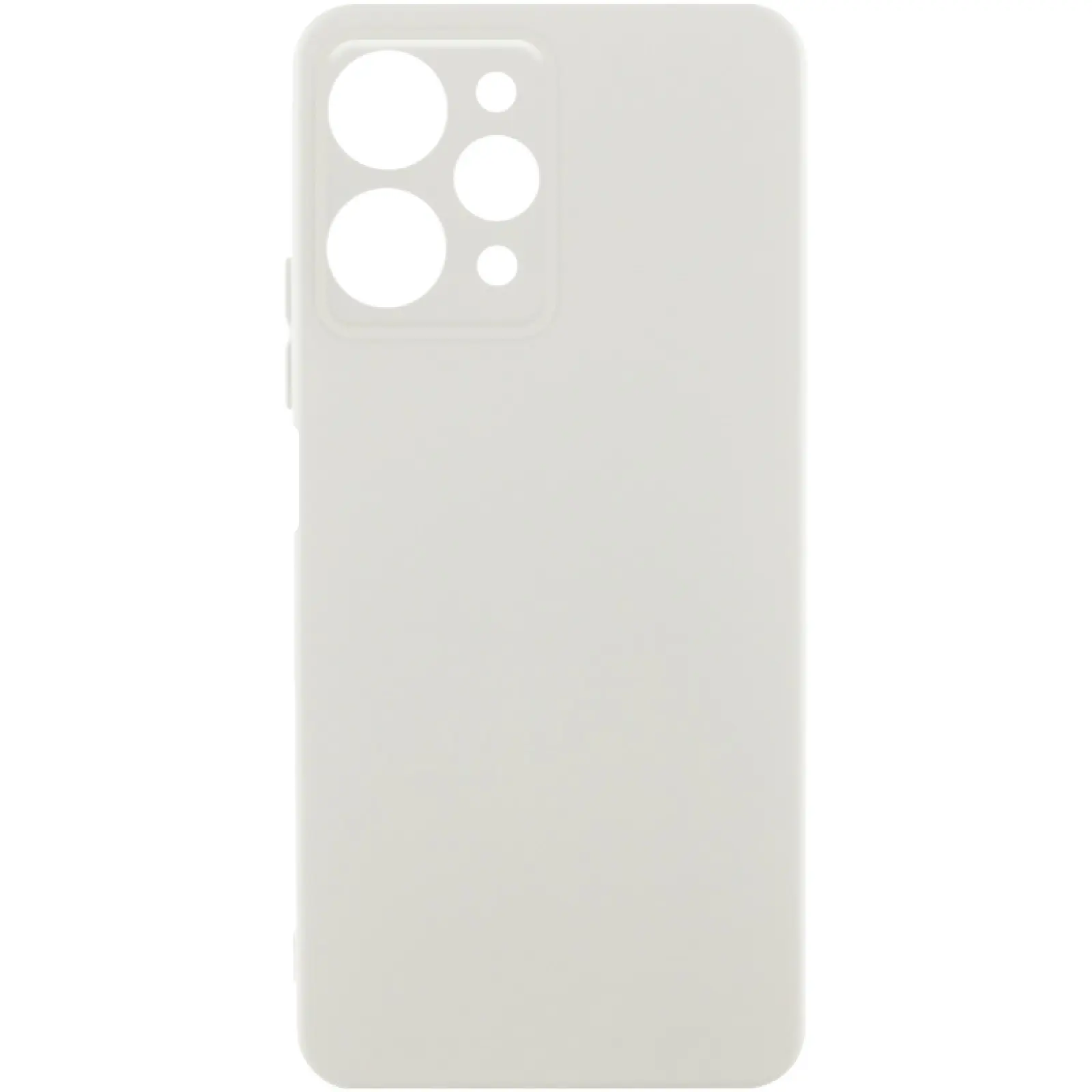 Чохол Silicone Cover Ummi Lakshmi Full Camera (AA) для Xiaomi Redmi 12, Білий / White, Силікон, купити оптом з доставкою