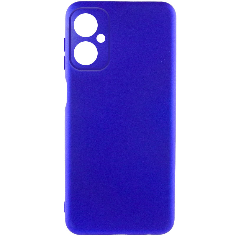 Чехол Silicone Cover Ummi Lakshmi Full Camera (AA) для Motorola Moto G14, Синий / Iris, Силикон, купить оптом с доставкой