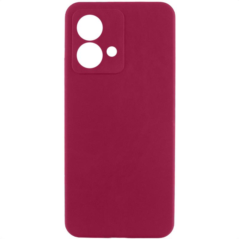 Чехол Silicone Cover Lakshmi Full Camera (AA) для Motorola Moto G84 | Микрофибра на картинке №1
