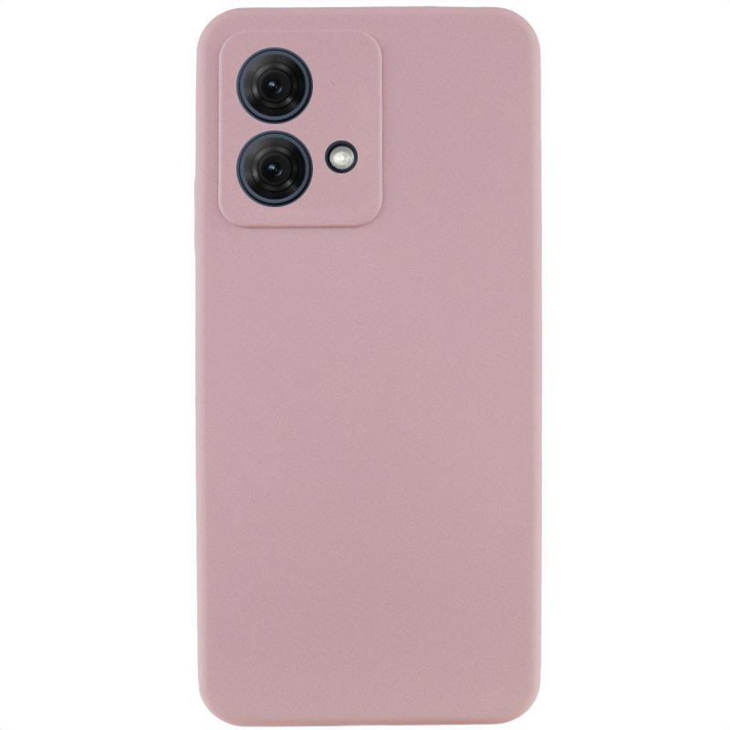 Чехол Silicone Cover Lakshmi Full Camera (AA) для Motorola Moto G84 | Микрофибра на картинке №1