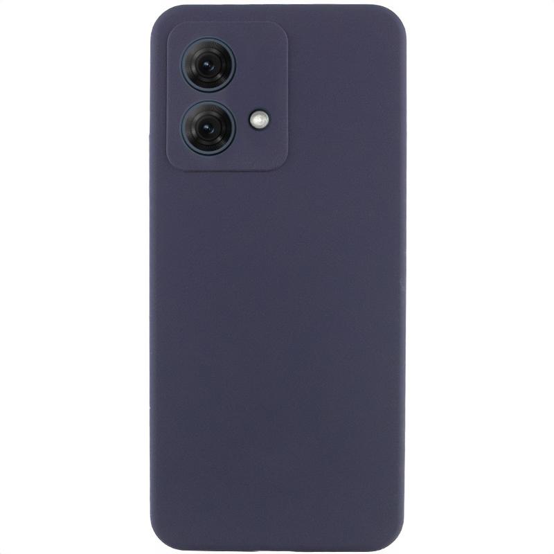 Чохол Silicone Cover Lakshmi Full Camera (AA) для Motorola Moto G84 | Мікрофібра на малюнкі №1