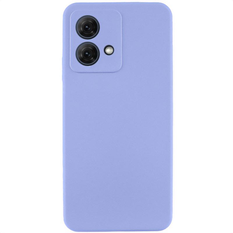 Чехол Silicone Cover Lakshmi Full Camera (AA) для Motorola Moto G84 | Микрофибра на картинке №1