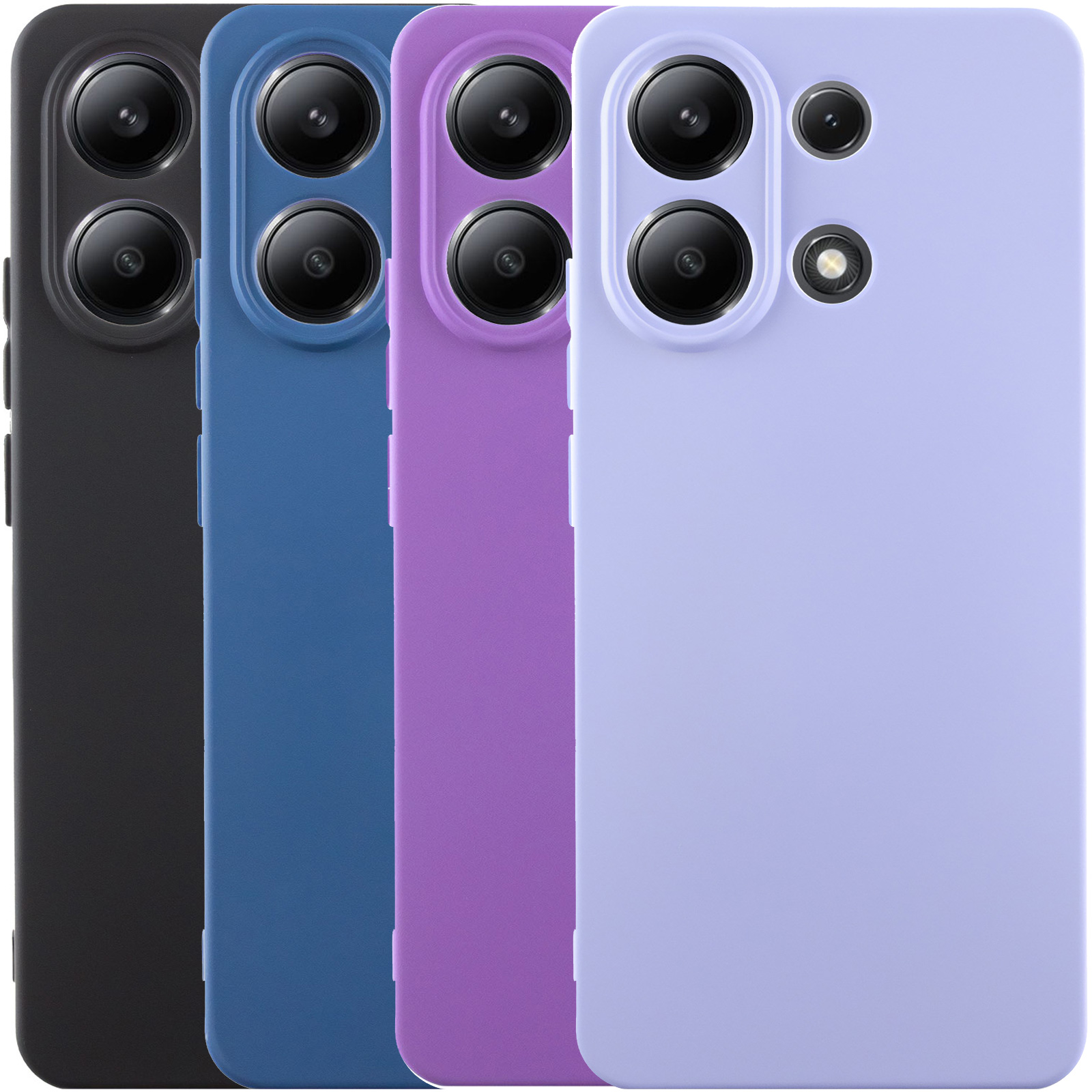 Чехол Silicone Cover Ummi Lakshmi Full Camera (AA) для Xiaomi Redmi Note 13 5G, Силикон, купить оптом с доставкой