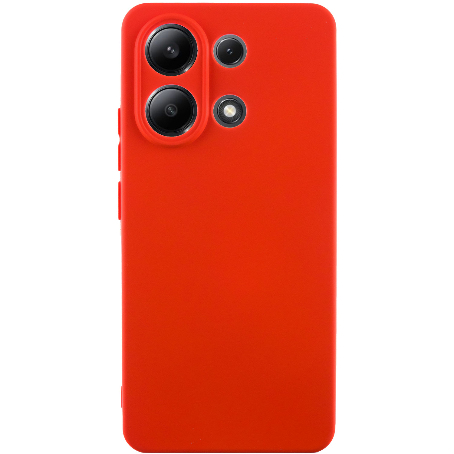 Чехол Silicone Cover Ummi Lakshmi Full Camera (AA) для Xiaomi Redmi Note 13 5G, Красный / Red, Силикон, купить оптом с доставкой