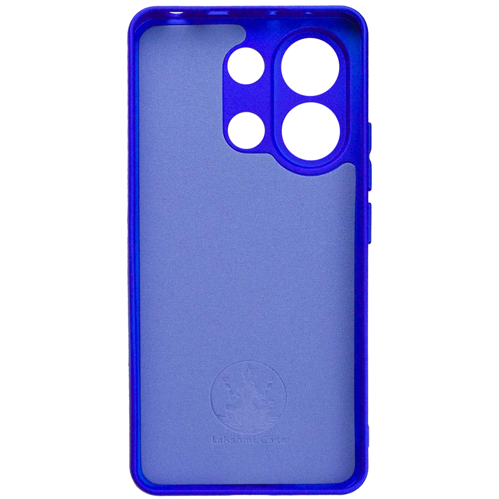 Чехол Silicone Cover Ummi Lakshmi Full Camera (AA) для Xiaomi Redmi Note 13 5G, Синий / Iris 1, Силикон, купить оптом с доставкой