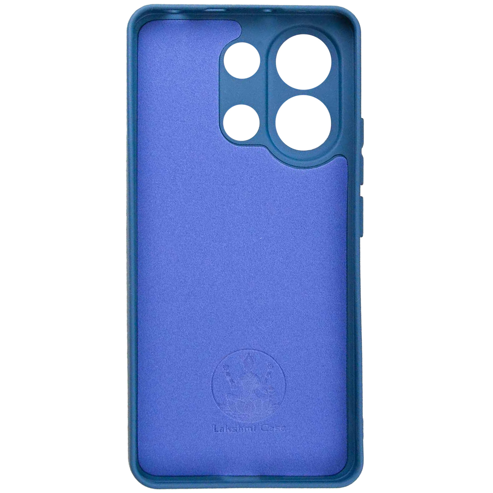 Чехол Silicone Cover Ummi Lakshmi Full Camera (AA) для Xiaomi Redmi Note 13 5G, Синий / Navy Blue 1, Силикон, купить оптом с доставкой