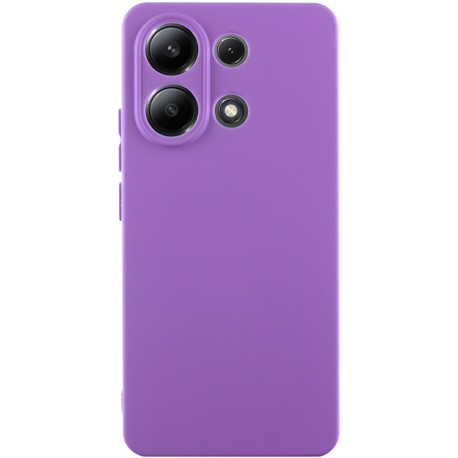 Чехол Silicone Cover Ummi Lakshmi Full Camera (AA) для Xiaomi Redmi Note 13 5G, Фиолетовый / Purple, Силикон, купить оптом с доставкой