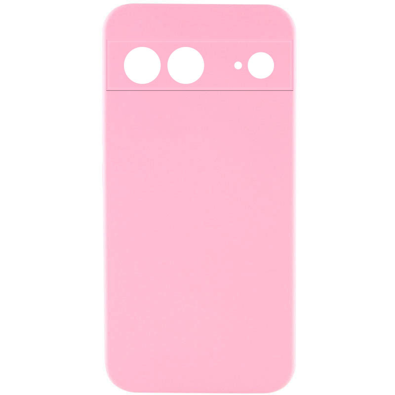 Чехол Silicone Cover Ummi Lakshmi Full Camera (AA) для Google Pixel 8, Розовый / Pink, Силикон, купить оптом с доставкой