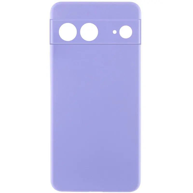 Чехол Silicone Cover Ummi Lakshmi Full Camera (AA) для Google Pixel 8, Сиреневый / Dasheen, Силикон, купить оптом с доставкой