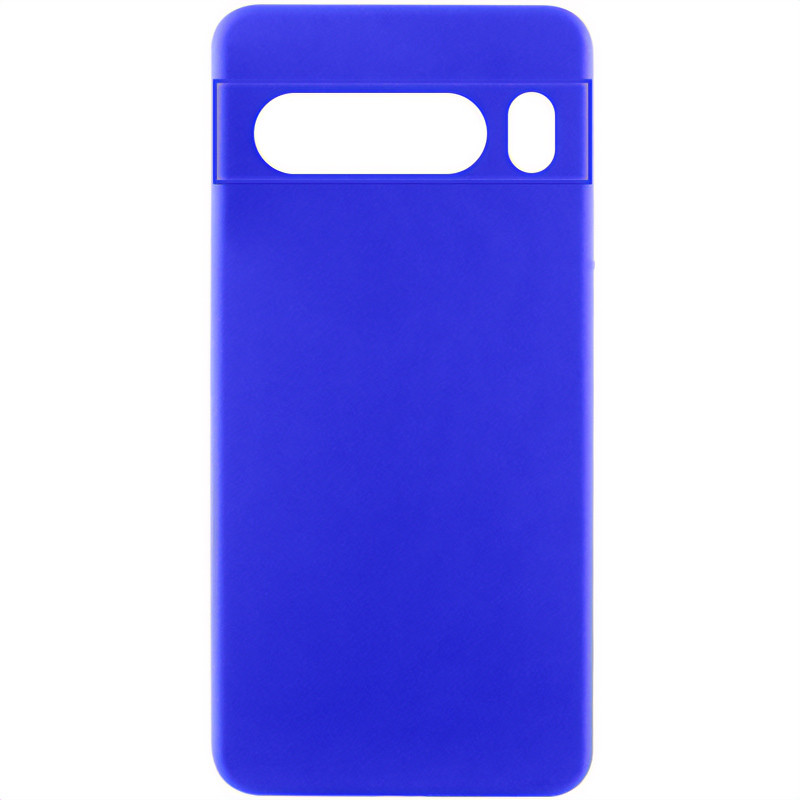 Чехол Silicone Cover Ummi Lakshmi Full Camera (AA) для Google Pixel 8 Pro, Синий / Iris, Силикон, купить оптом с доставкой