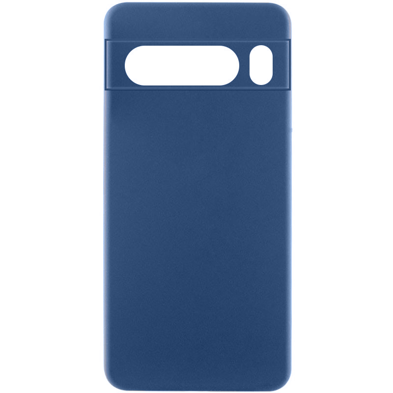 Чехол Silicone Cover Ummi Lakshmi Full Camera (AA) для Google Pixel 8 Pro, Синий / Navy Blue, Силикон, купить оптом с доставкой