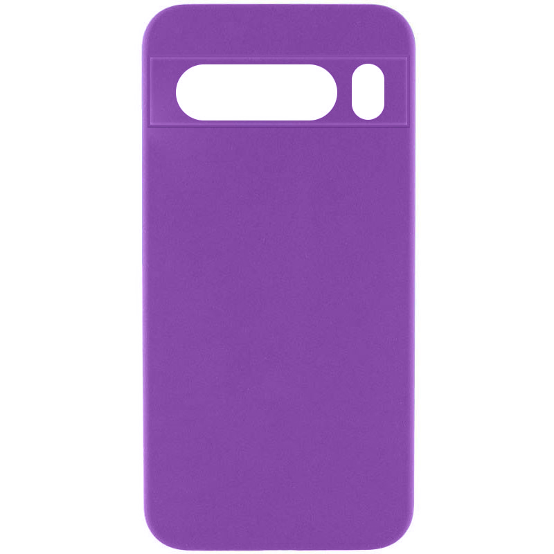 Чехол Silicone Cover Ummi Lakshmi Full Camera (AA) для Google Pixel 8 Pro, Фиолетовый / Purple, Силикон, купить оптом с доставкой