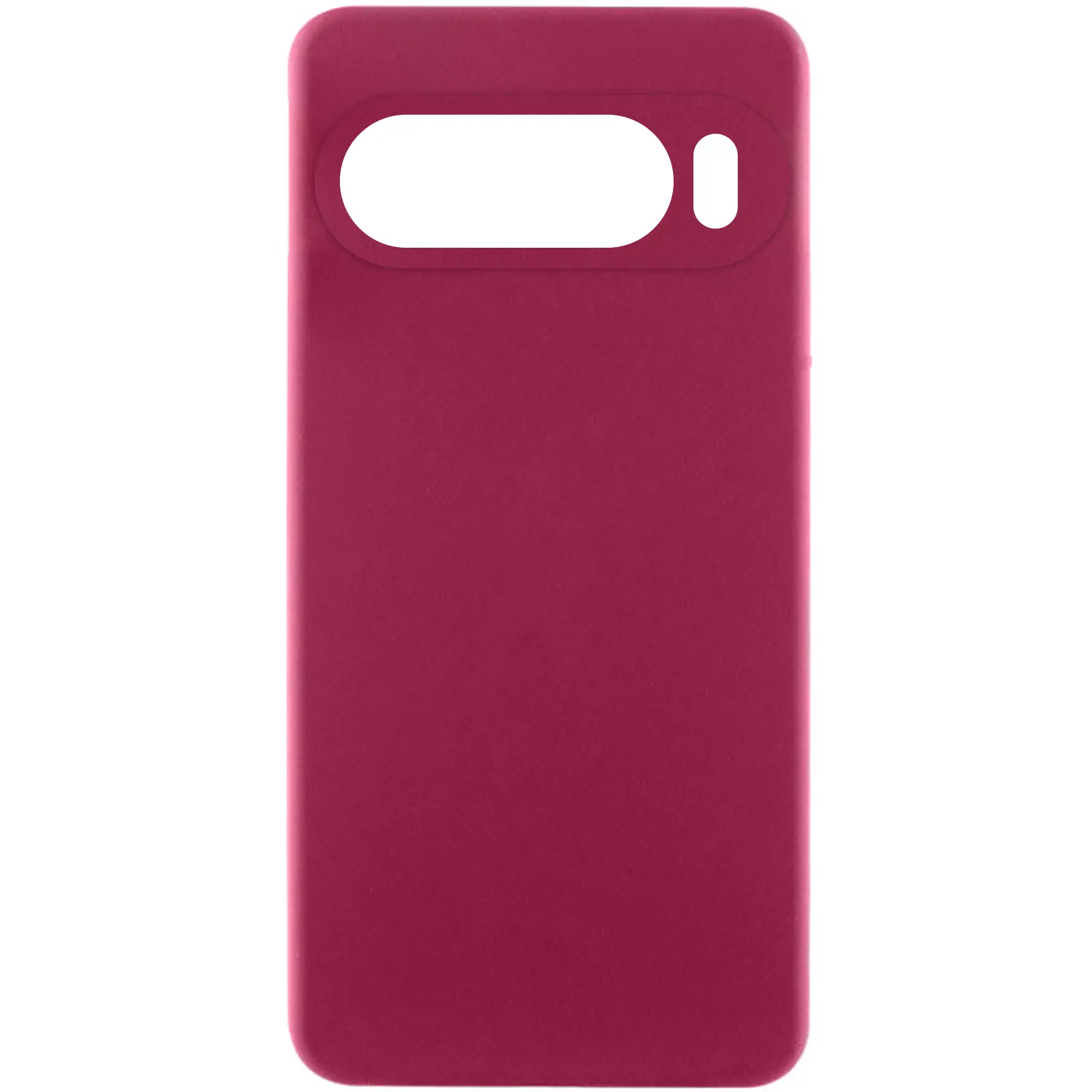 Чехол Silicone Cover Ummi Lakshmi Full Camera (AA) для Google Pixel 8 Pro, Бордовый / Marsala, Силикон, купить оптом с доставкой