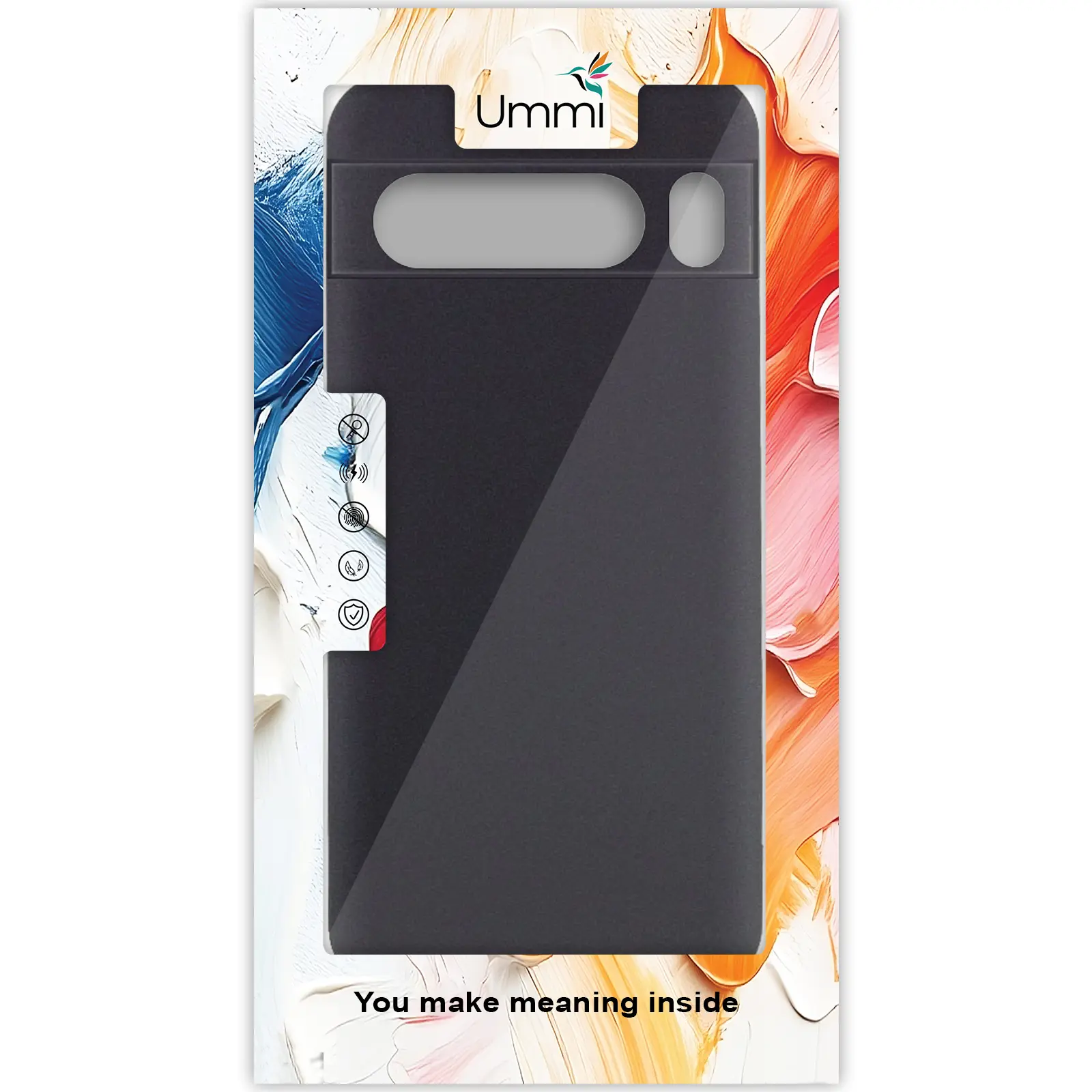 Чехол Silicone Cover Ummi Lakshmi Full Camera (AA) для Google Pixel 8 Pro, Черный / Black 1, Силикон, купить оптом с доставкой