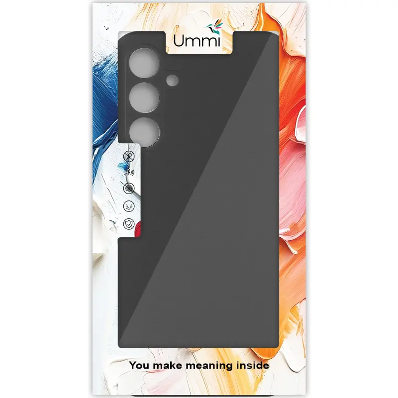 Чохол Silicone Cover Ummi Lakshmi Full Camera (AA) для Samsung Galaxy S24, Чорний / Black 2, Силікон, купити оптом з доставкою