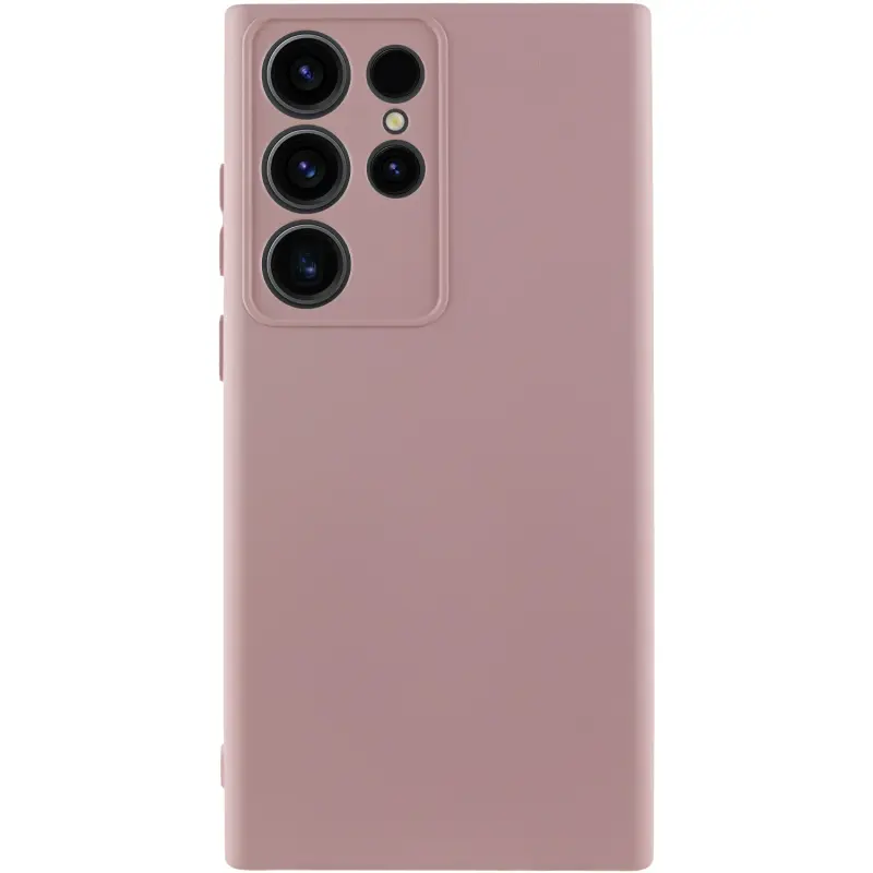 Чохол Silicone Cover Ummi Lakshmi Full Camera (AA) для Samsung Galaxy S24 Ultra, Рожевий / Pink Sand, Силікон, купити оптом з доставкою