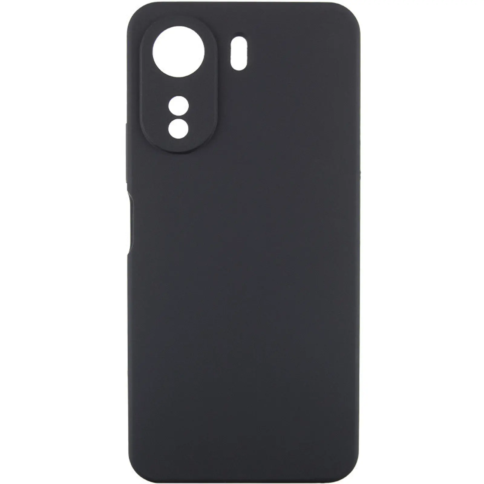 Чохол Silicone Cover Ummi Lakshmi Full Camera (AA) для Xiaomi Redmi 13C, Чорний / Black, Силікон, купити оптом з доставкою