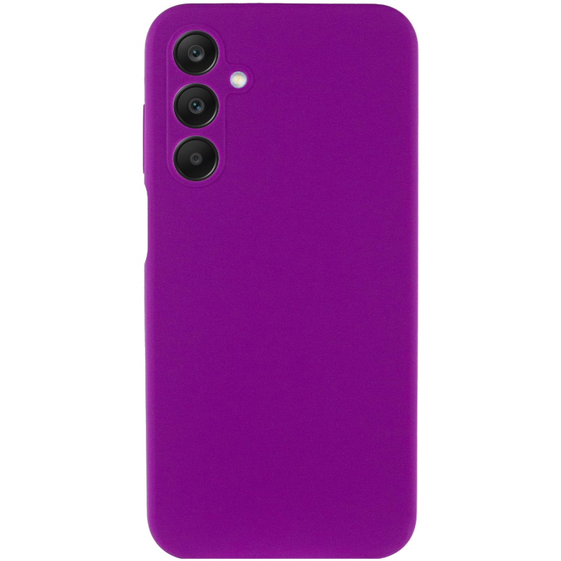 Чехол Silicone Cover Ummi Lakshmi Full Camera (AA) для Samsung Galaxy A15 4G/5G / M15 5G, Фиолетовый / Purple 1, Силикон, купить оптом с доставкой