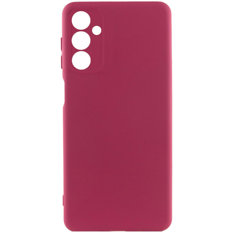 Чохол Silicone Cover Ummi Lakshmi Full Camera (AA) для Samsung Galaxy A15 4G/5G / M15 5G, Бордовий / Marsala, Силікон, купити оптом з доставкою