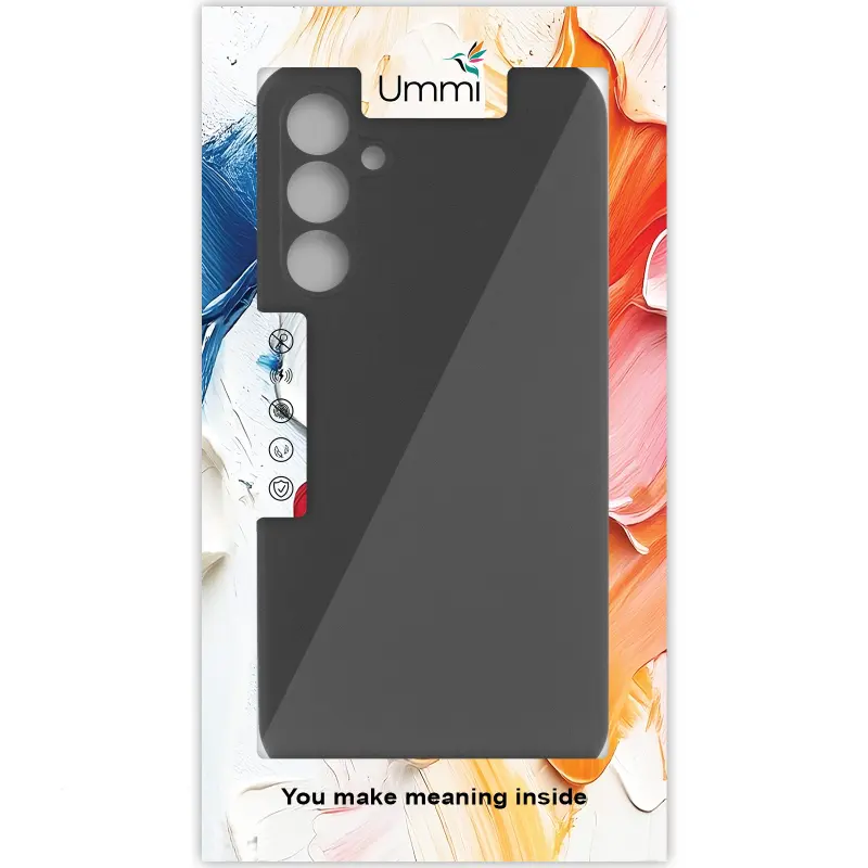 Чохол Silicone Cover Ummi Lakshmi Full Camera (AA) для Samsung Galaxy A15 4G/5G / M15 5G, Чорний / Black 2, Силікон, купити оптом з доставкою