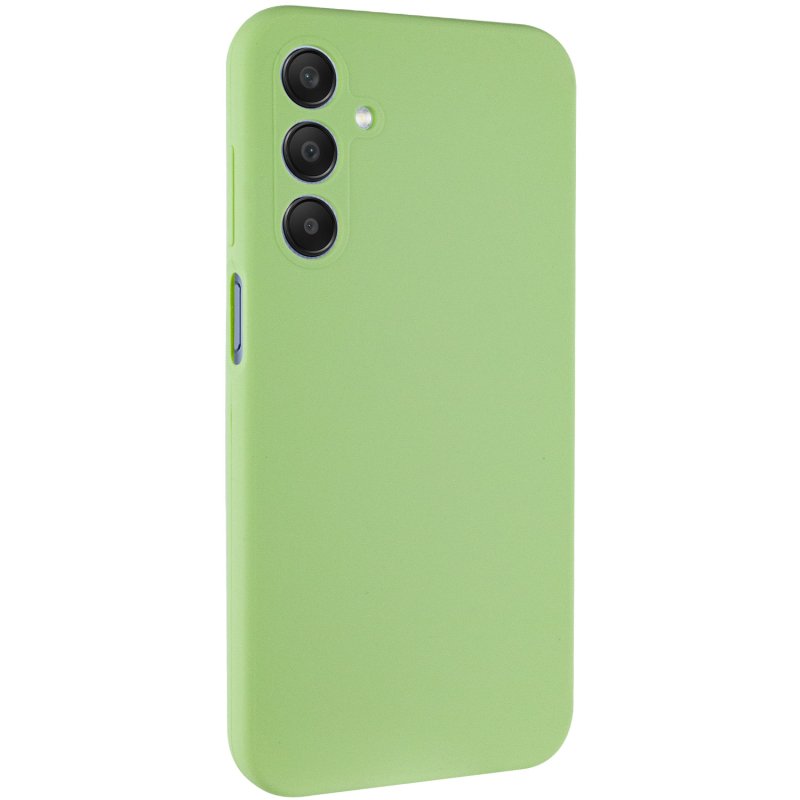 Чехол Silicone Cover Ummi Lakshmi Full Camera (AA) для Samsung Galaxy A25 5G, Зеленый / Pistachio, Силикон, купить оптом с доставкой