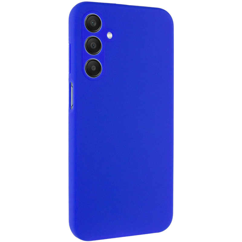 Чехол Silicone Cover Ummi Lakshmi Full Camera (AA) для Samsung Galaxy A25 5G, Синий / Iris, Силикон, купить оптом с доставкой