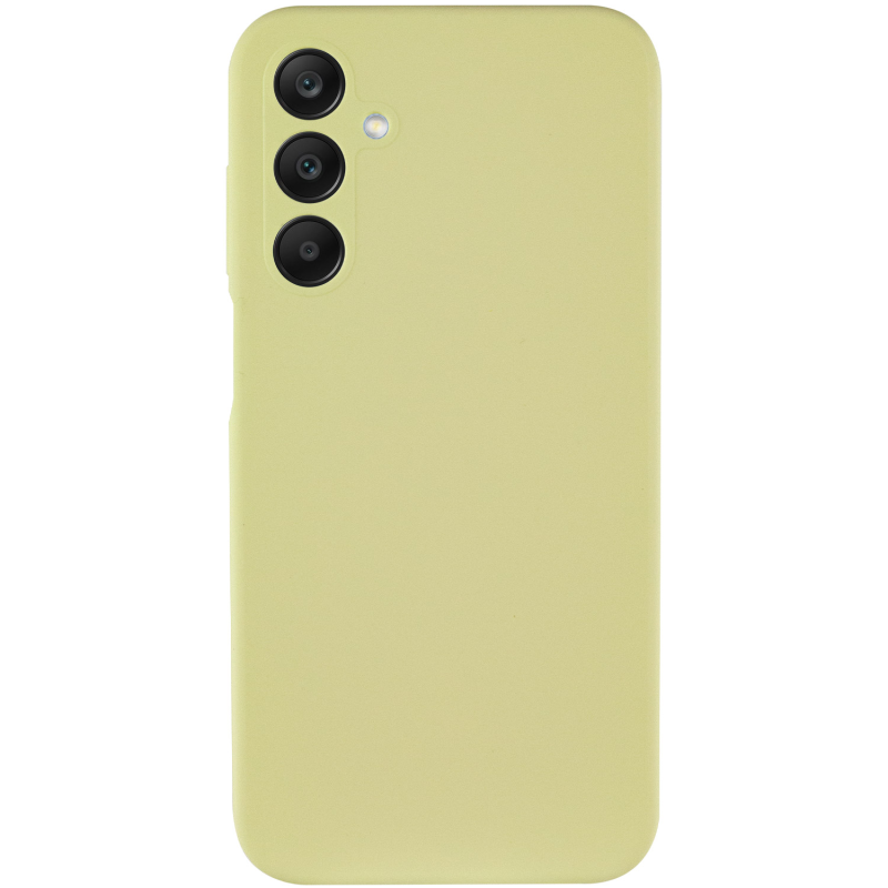 Чехол Silicone Cover Ummi Lakshmi Full Camera (AA) для Samsung Galaxy A25 5G, Желтый / Mellow Yellow 1, Силикон, купить оптом с доставкой