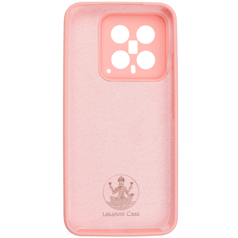 Чехол Silicone Cover Lakshmi Full Camera (AA) для Xiaomi 14 | Микрофибра на картинке №3