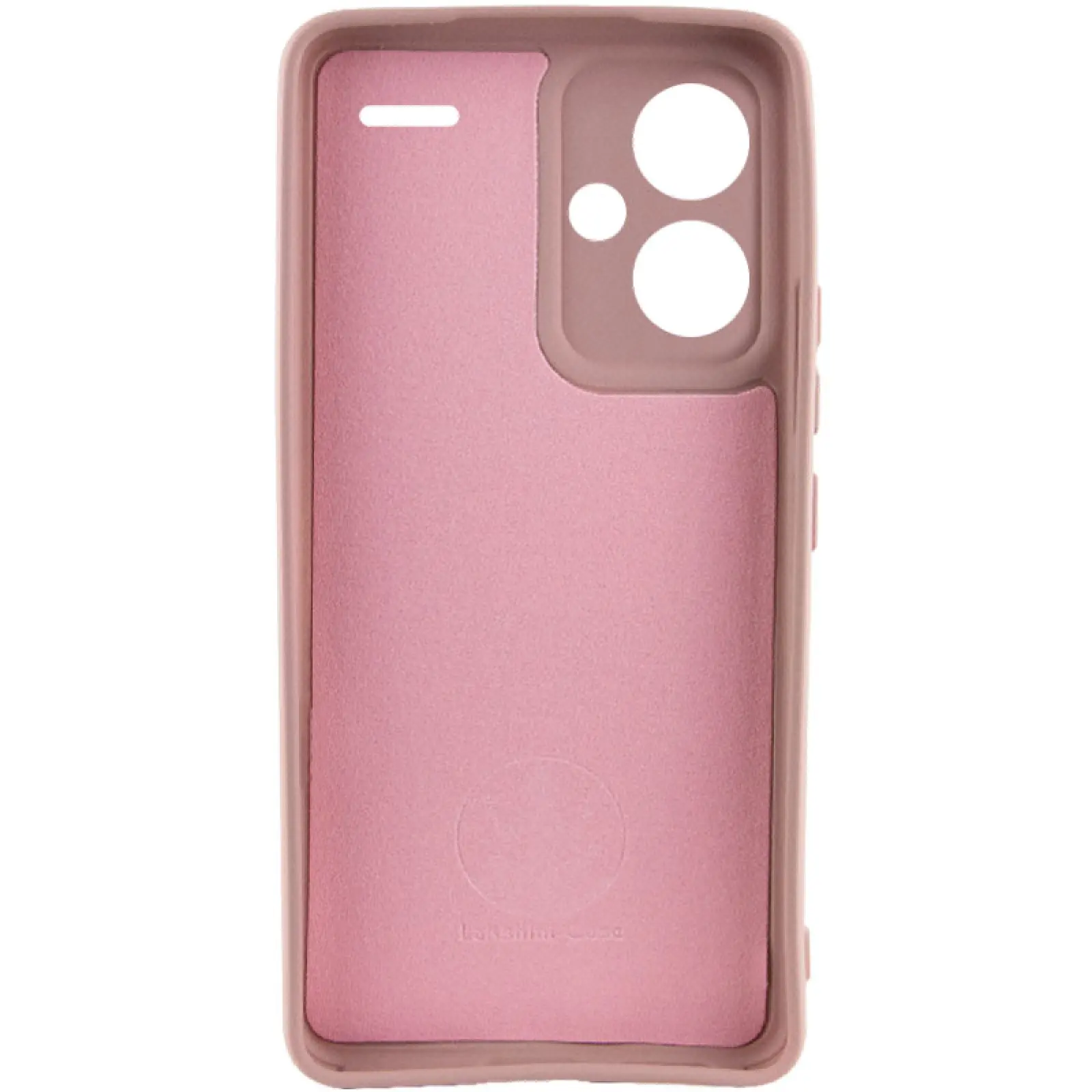 Чехол Silicone Cover Ummi Lakshmi Full Camera (AA) для Xiaomi Redmi Note 13 Pro+, Розовый / Pink Sand 1, Силикон, купить оптом с доставкой