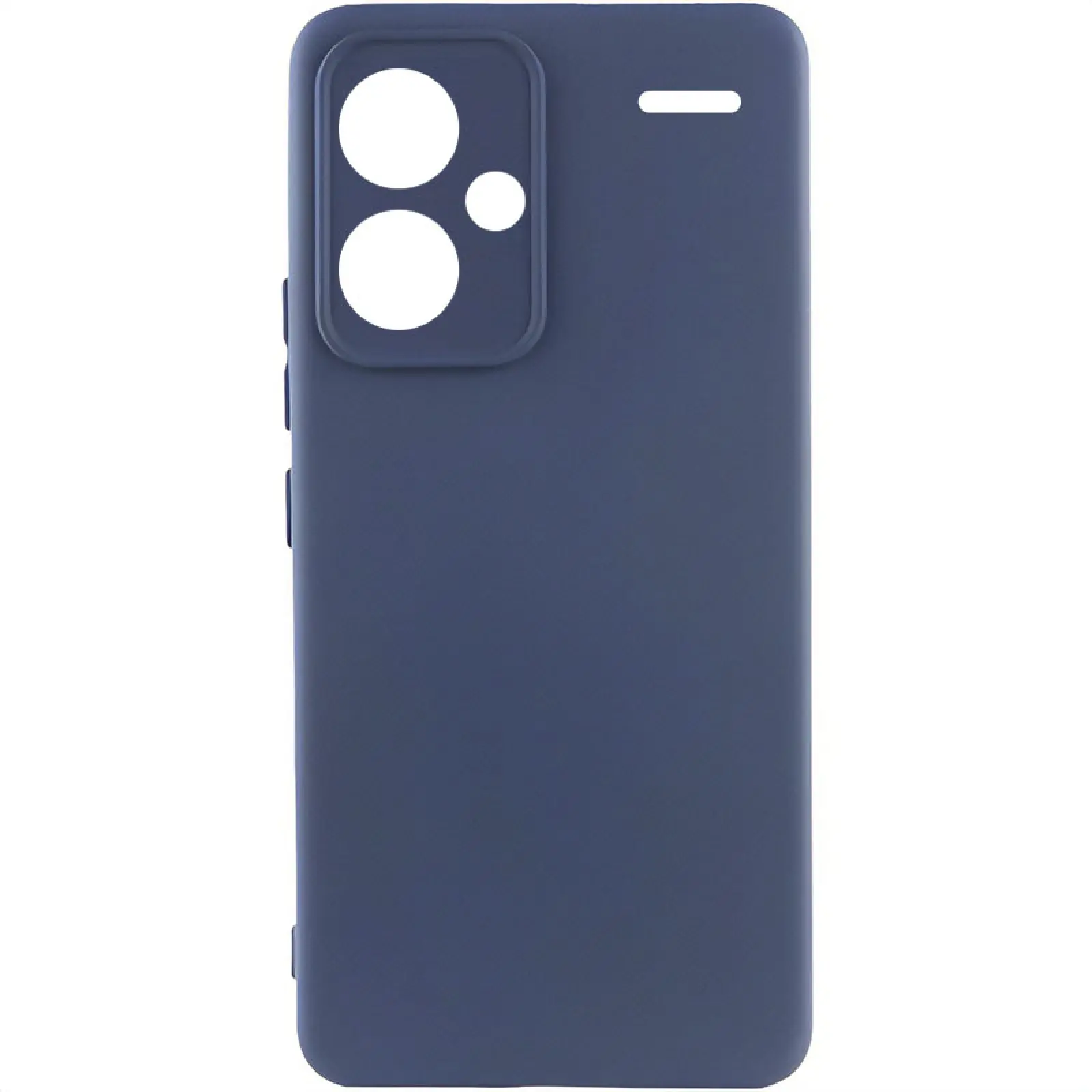 Чехол Silicone Cover Ummi Lakshmi Full Camera (AA) для Xiaomi Redmi Note 13 Pro+, Синий / Midnight Blue, Силикон, купить оптом с доставкой