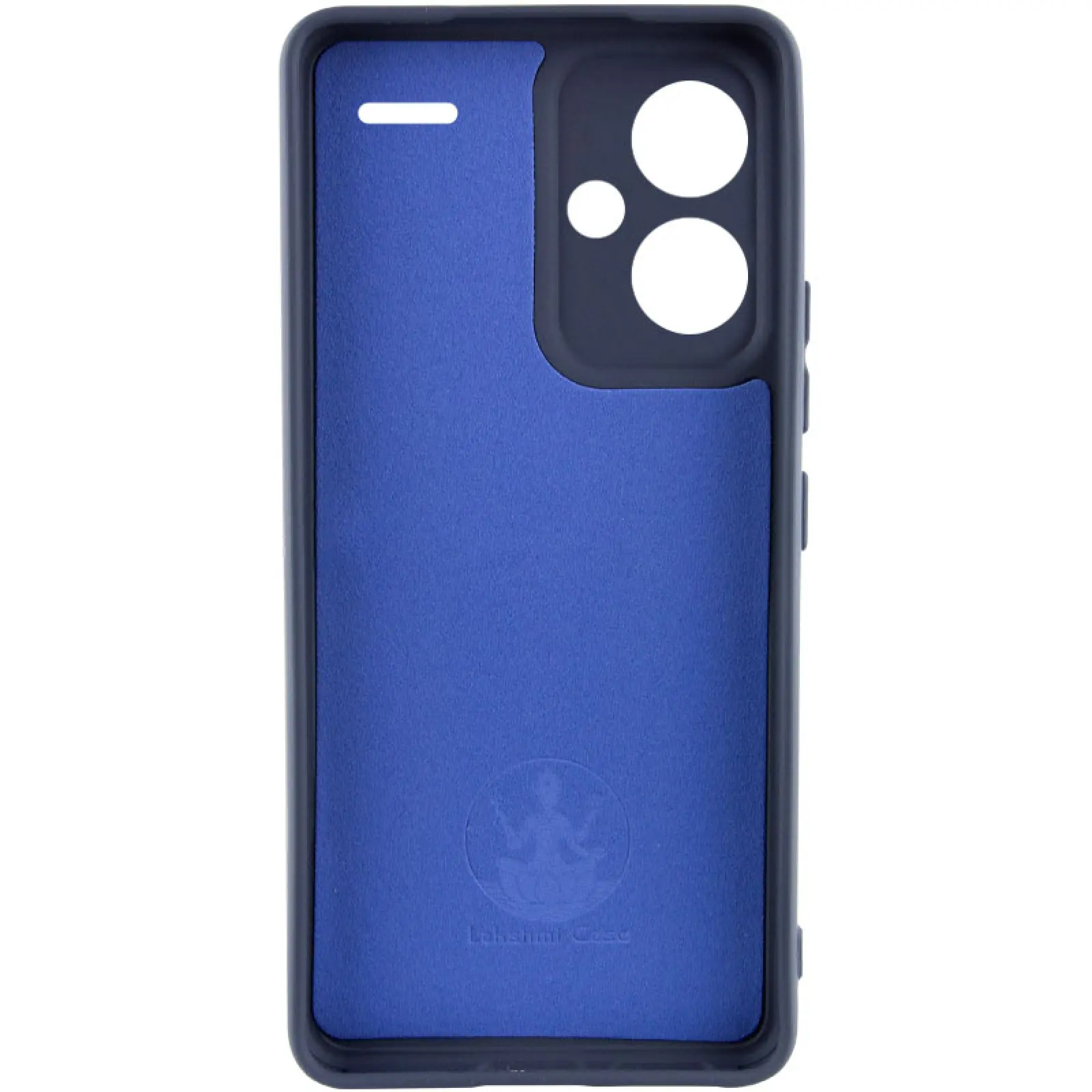 Чехол Silicone Cover Ummi Lakshmi Full Camera (AA) для Xiaomi Redmi Note 13 Pro+, Синий / Midnight Blue 1, Силикон, купить оптом с доставкой