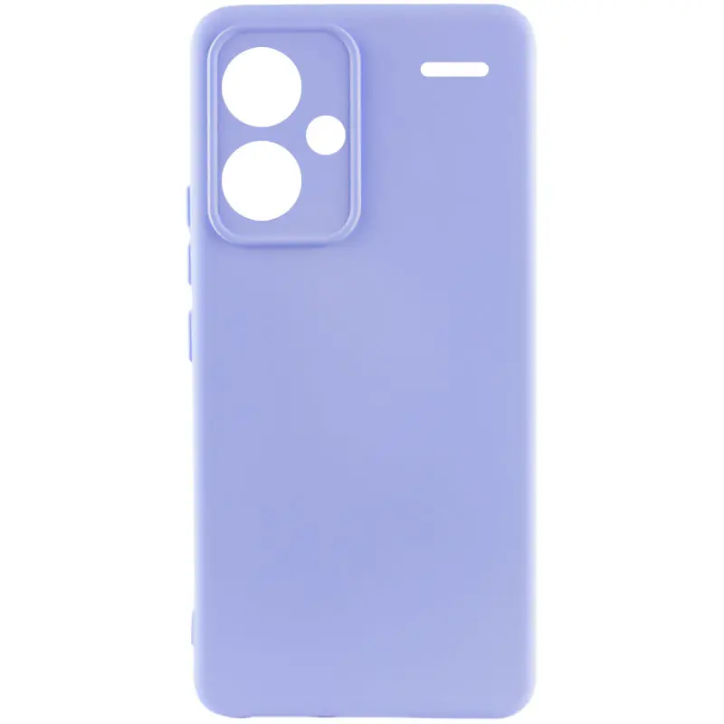 Чохол Silicone Cover Ummi Lakshmi Full Camera (AA) для Xiaomi Redmi Note 13 Pro+, Бузковий / Dasheen, Силікон, купити оптом з доставкою