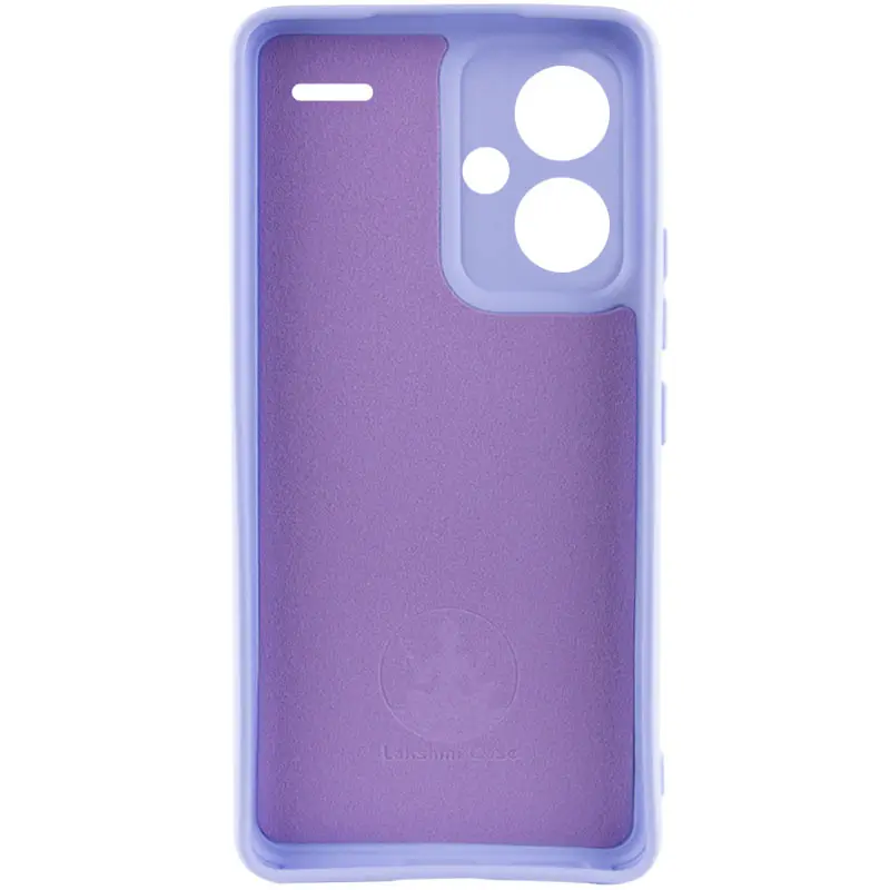 Чохол Silicone Cover Ummi Lakshmi Full Camera (AA) для Xiaomi Redmi Note 13 Pro+, Бузковий / Dasheen 1, Силікон, купити оптом з доставкою