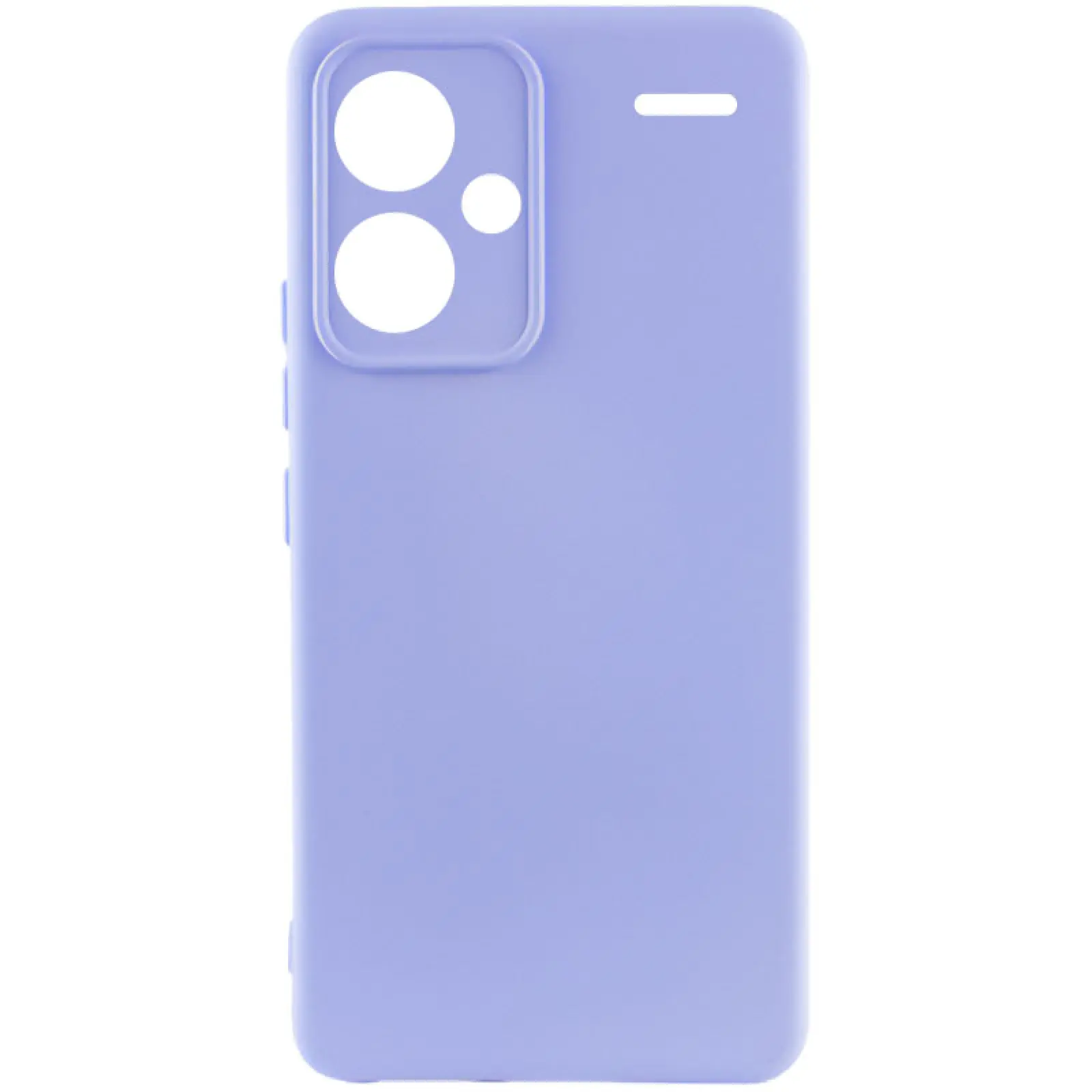 Чохол Silicone Cover Ummi Lakshmi Full Camera (AA) для Xiaomi Redmi Note 13 Pro+, Бузковий / Dasheen, Силікон, купити оптом з доставкою