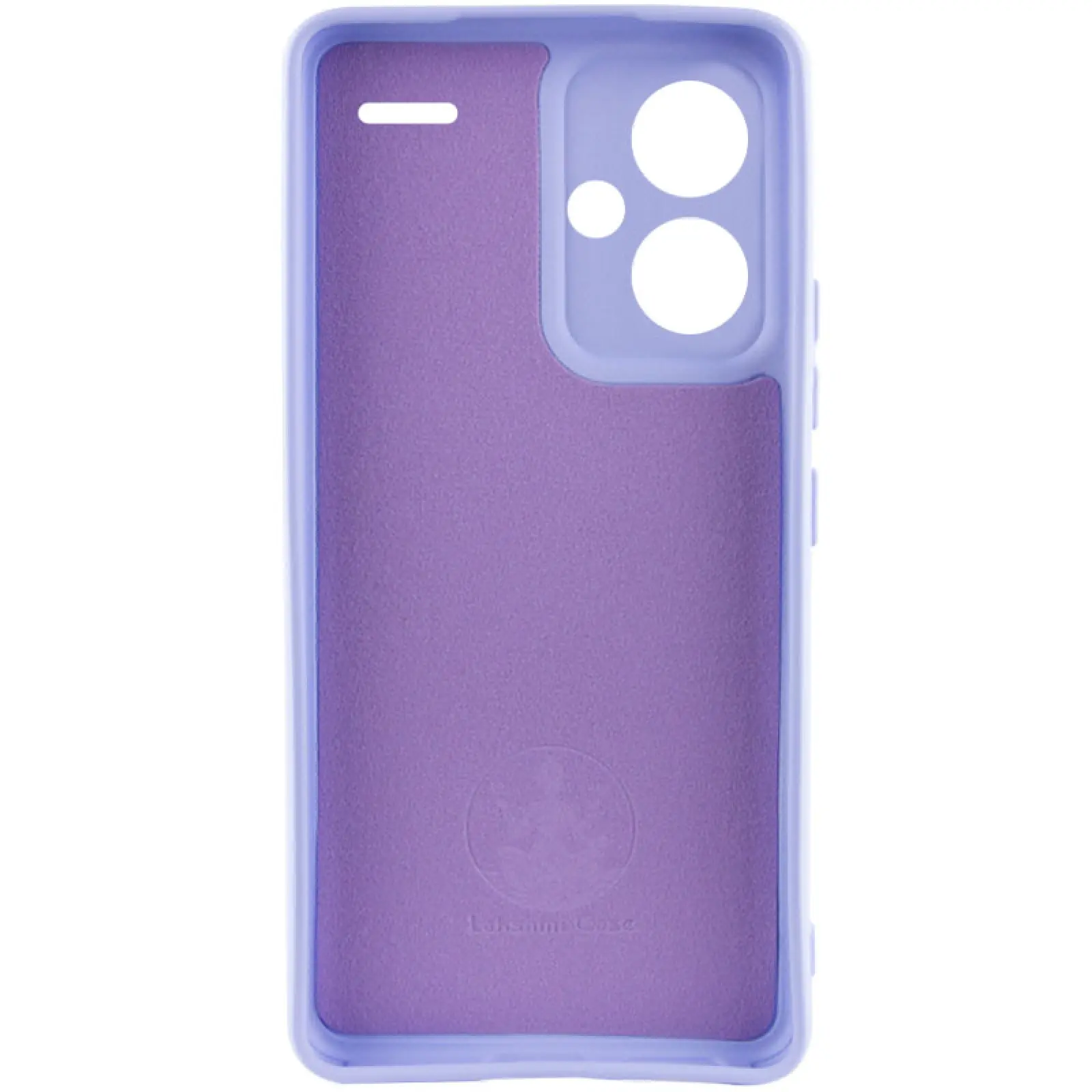 Чохол Silicone Cover Ummi Lakshmi Full Camera (AA) для Xiaomi Redmi Note 13 Pro+, Бузковий / Dasheen 1, Силікон, купити оптом з доставкою