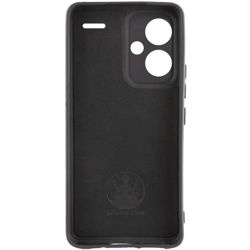 Чехол Silicone Cover Ummi Lakshmi Full Camera (AA) для Xiaomi Redmi Note 13 Pro+, Черный / Black 1, Силикон, купить оптом с доставкой