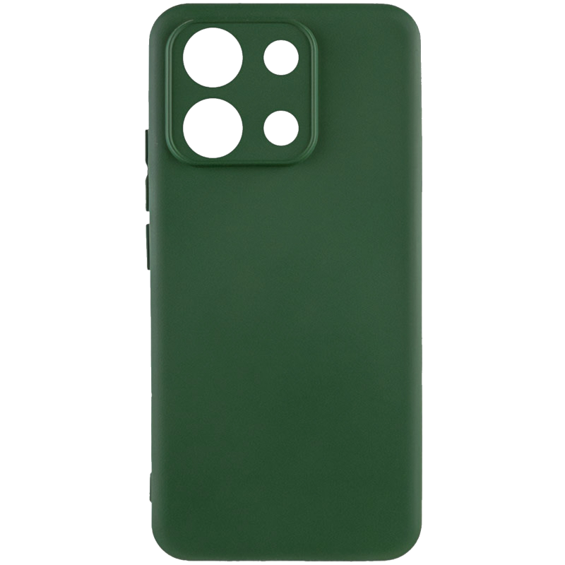 Чохол Silicone Cover Ummi Lakshmi Full Camera (AA) для Xiaomi Redmi Note 13 4G, Зелений / Cyprus Green, Силікон, купити оптом з доставкою