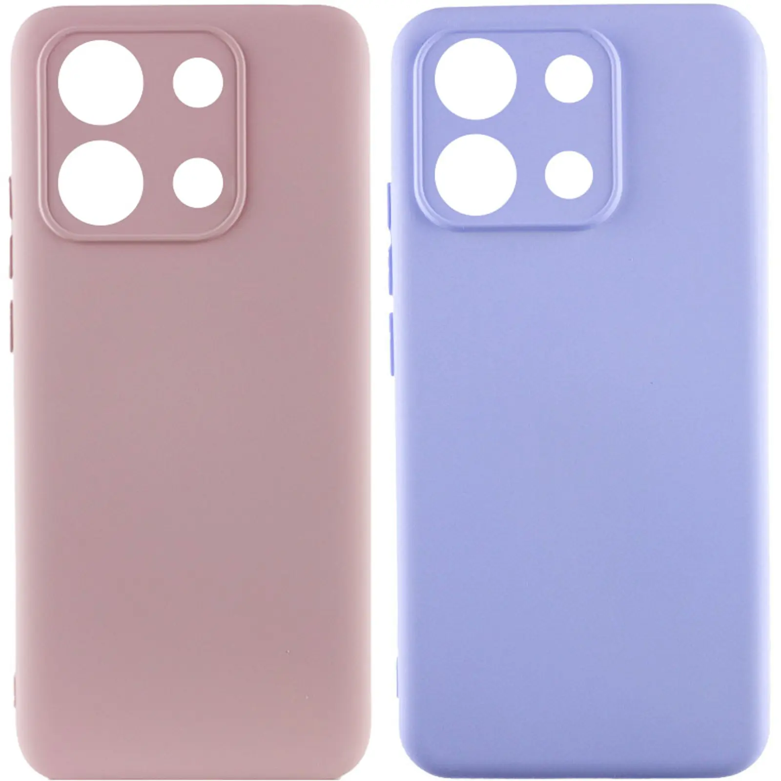 Чехол Silicone Cover Ummi Lakshmi Full Camera (AA) для Xiaomi Redmi Note 13 Pro 4G / Poco M6 Pro 4G, Силикон, купить оптом с доставкой