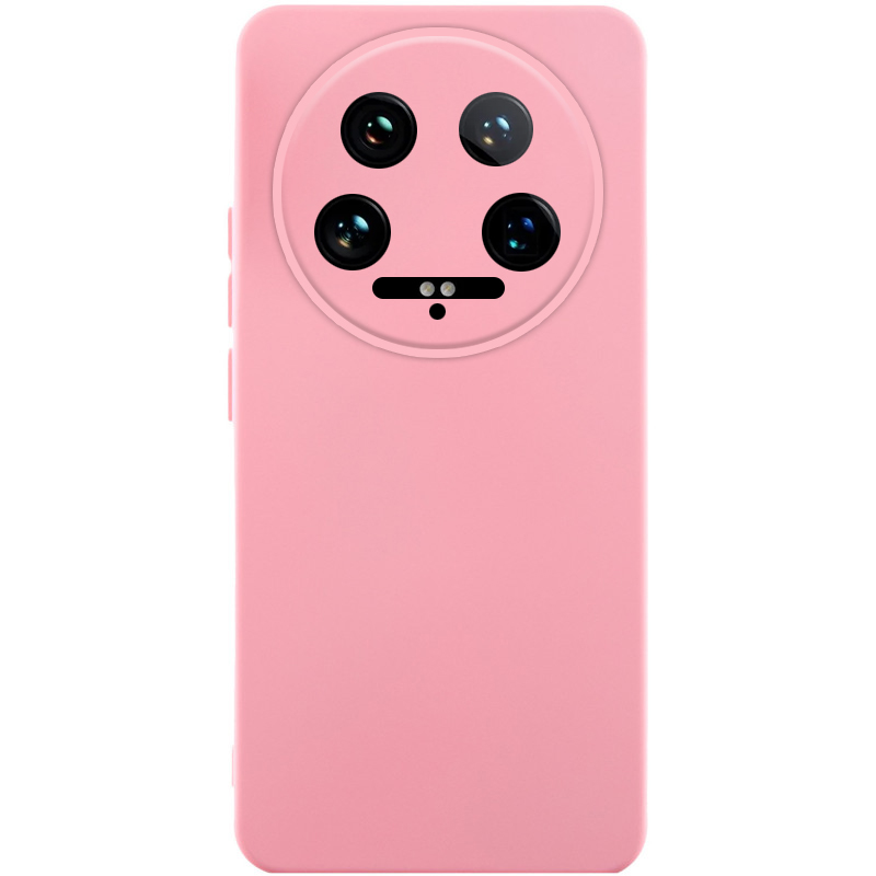 Чехол Silicone Cover Ummi Lakshmi Full Camera (AA) для Xiaomi 14 Ultra, Розовый / Pink, Силикон, купить оптом с доставкой