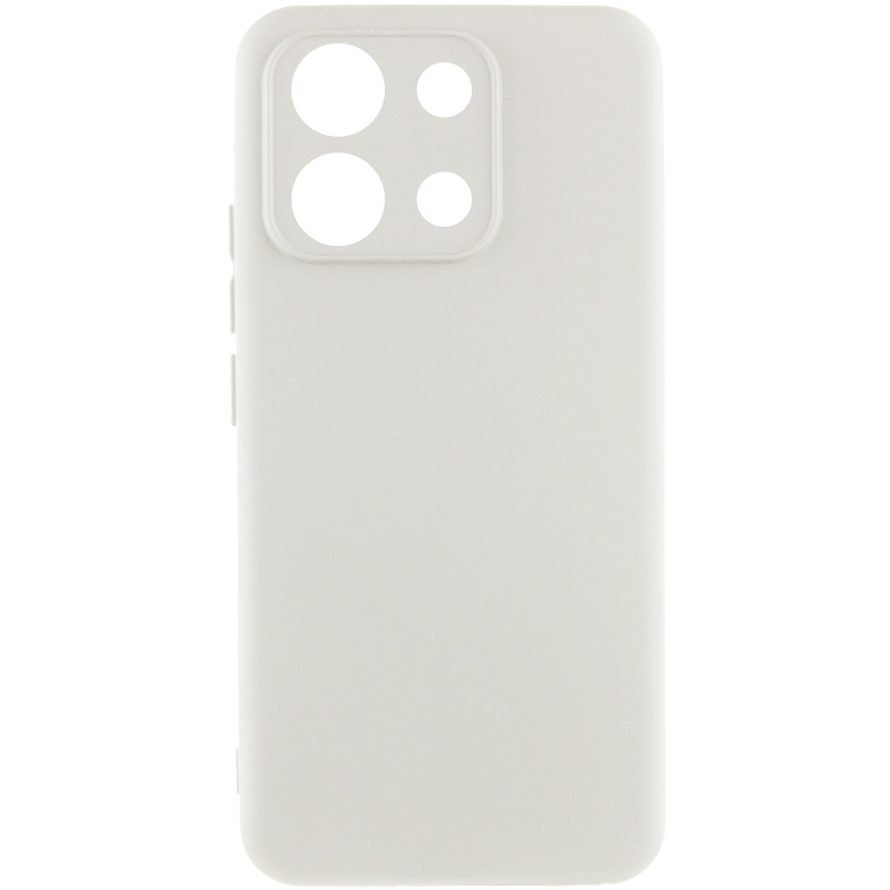 Чохол Silicone Cover Lakshmi Full Camera (AA) для Xiaomi Poco X6 | Мікрофібра на малюнкі №1