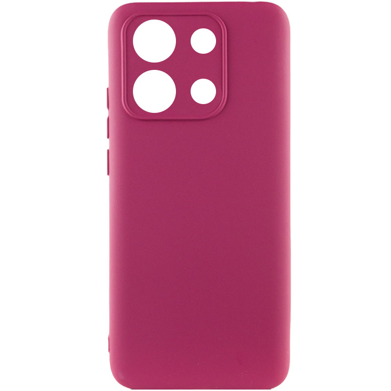 Чохол Silicone Cover Lakshmi Full Camera (AA) для Xiaomi Poco X6 | Мікрофібра на малюнкі №1