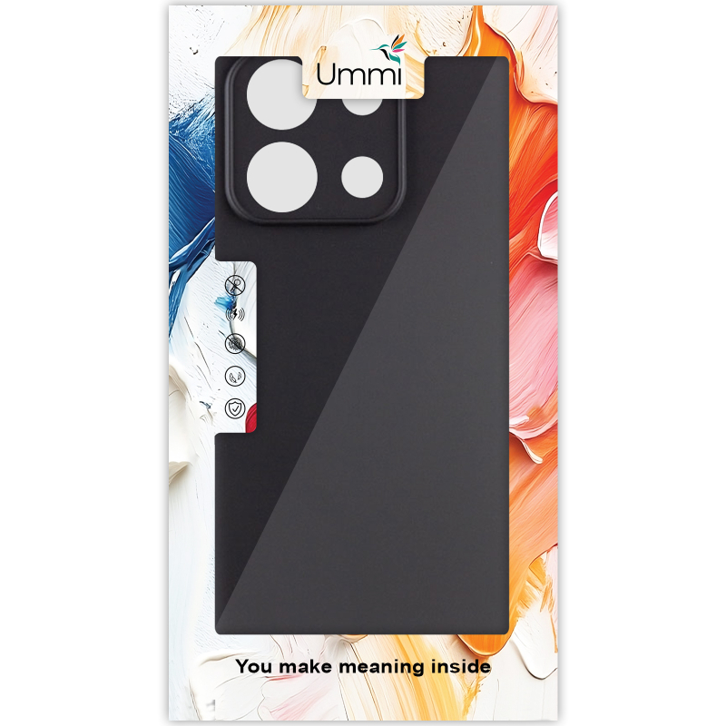 Чохол Silicone Cover Lakshmi Full Camera (AA) для Xiaomi Poco X6 | Мікрофібра на малюнкі №3