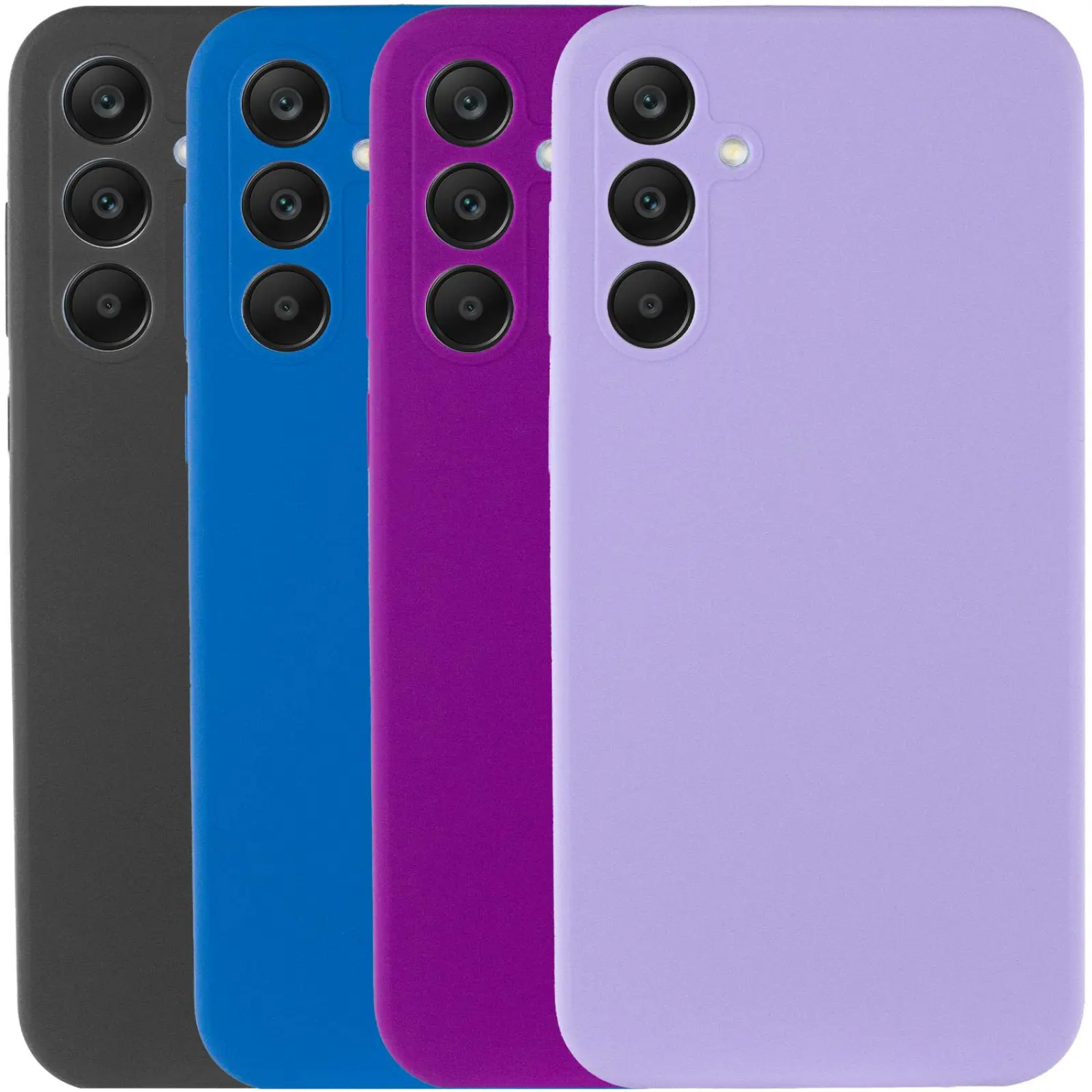 Чехол Silicone Cover Ummi Lakshmi Full Camera (AA) для Samsung Galaxy A55, Силикон, купить оптом с доставкой