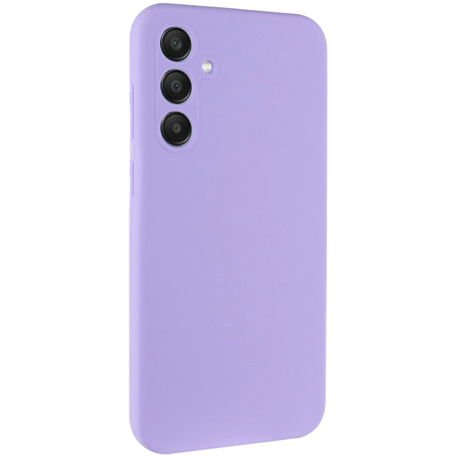 Чехол Silicone Cover Ummi Lakshmi Full Camera (AA) для Samsung Galaxy A55, Сиреневый / Dasheen, Силикон, купить оптом с доставкой