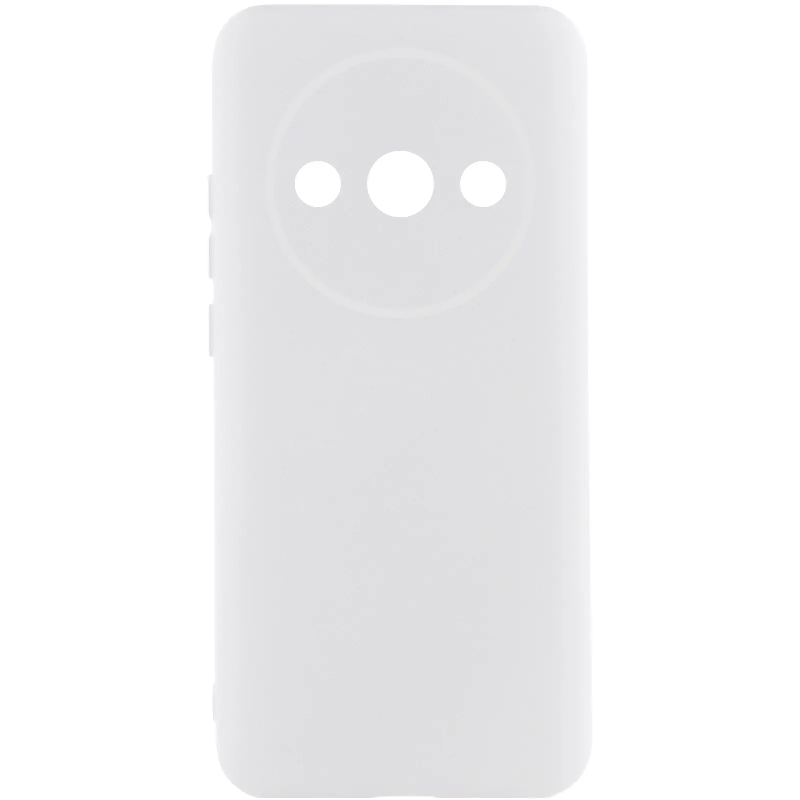 Чохол Silicone Cover Ummi Lakshmi Full Camera (AA) для Xiaomi Redmi A3, Білий / White, Силікон, купити оптом з доставкою
