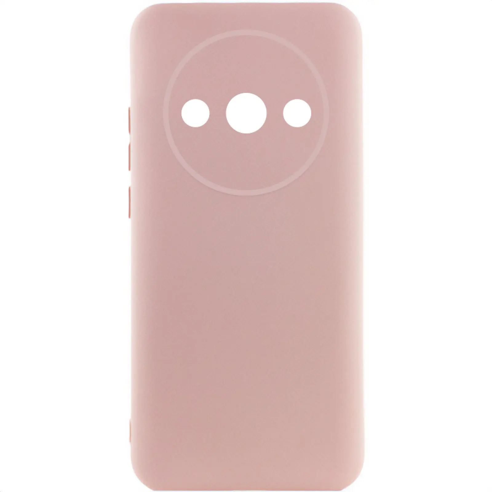 Чохол Silicone Cover Ummi Lakshmi Full Camera (AA) для Xiaomi Redmi A3, Рожевий / Pink Sand, Силікон, купити оптом з доставкою