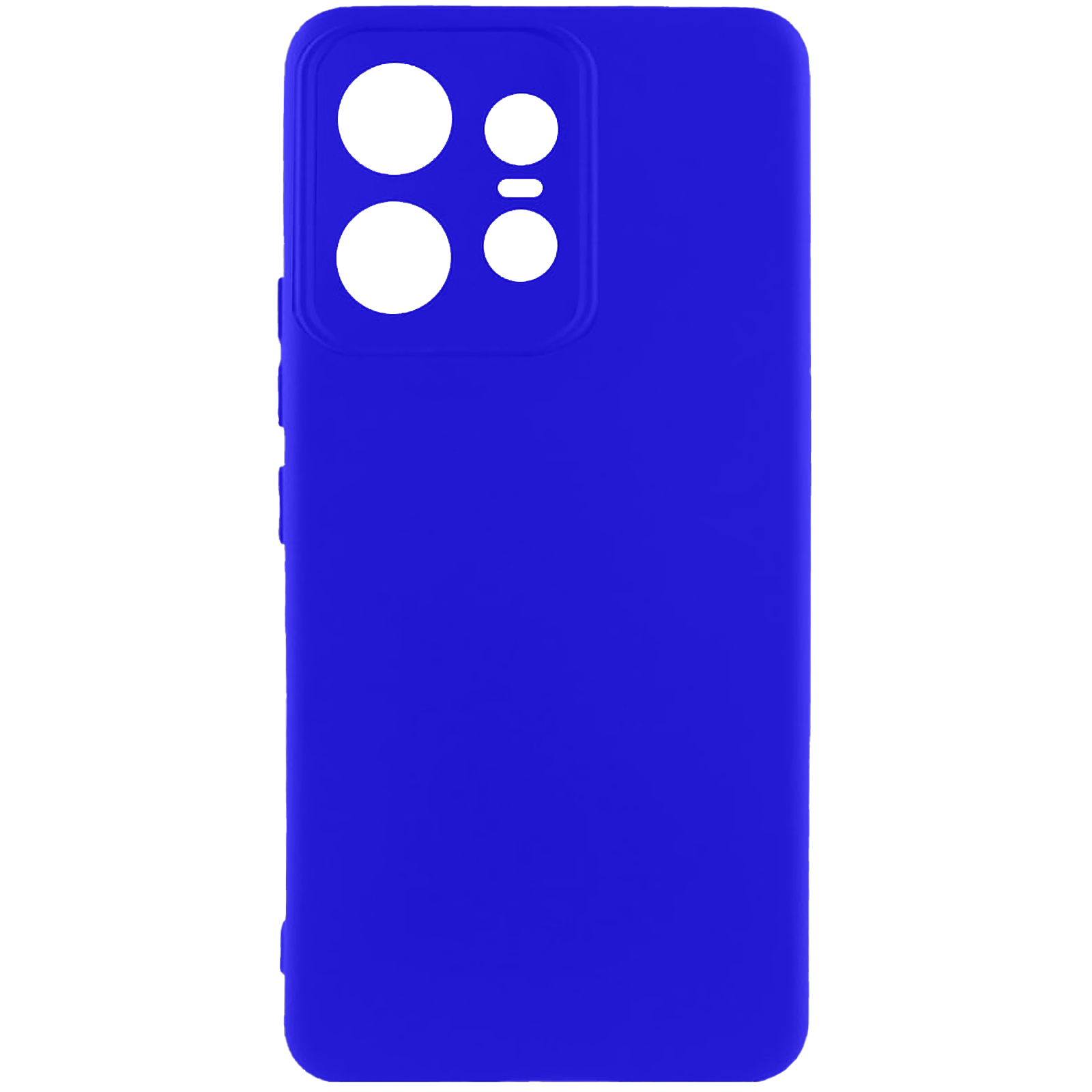 Чехол Silicone Cover Ummi Lakshmi Full Camera (AA) для Motorola Edge 50 Pro, Синий / Iris, Силикон, купить оптом с доставкой